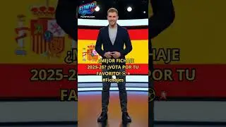🔥 &iquest;MEJOR FICHAJE 2025-26 &iexcl;VOTA POR TU FAVORITO! ⚽💥  #barcelona #futbol