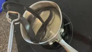 &ldquo;shrinking&rdquo; RUBBER PARTS with heat (butylene, silicone)