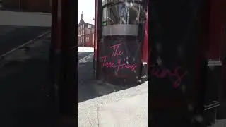 Sheffield city centre The Three Tuns traditional pub alter ego The Three Huns.