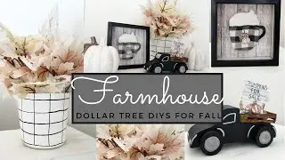 Dollar Tree Fall DIYs 2021/Farmhouse Fall DIYs