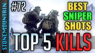 TOP 5 BATTLEFIELD 4 EPIC SNIPING KILLS (Headshots, Long Range, Feed, Lucky Best BF4 Sniper) WBCW #72