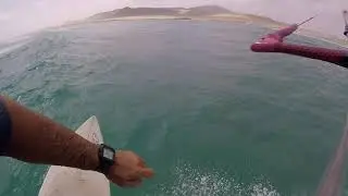 Boavista CaboVerde🇨🇻️🇨🇻️🇨🇻Kite Strapless session K19 in Ponta Antonia