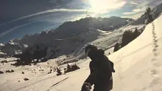 Untracked snow, Avoriaz 2016