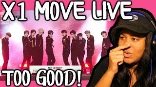REACTION TO X1 MOVE LIVE (PREMIER SHOW CON)