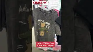 Chase Department Store UK: Refresh Your Look with Trendy Ladies' T-Shirts for &pound;6!