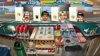 Cooking Fever- First Look at New restaurant Gameplay Walkthrough Part 11 - Fast Food.