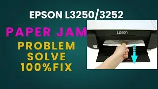 Printer Paper Jam problem solve 💯% ||Epson L3250 paper jam | #printer #paperjam #repair #l3250 #tech