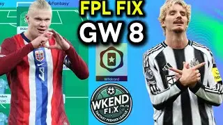 FPL Gameweek 8 WILDCARD Team Reveal 🔥 Best Transfers, Tips & Captain Picks