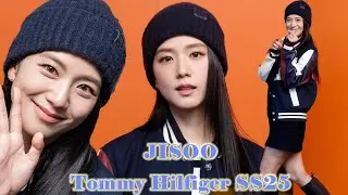 JISOO at the Tommy Hilfiger Spring Summer 2025 show in New York Fashion Week