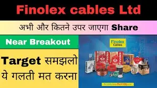 finolex Cables share latest news l finolex Cables share target l finolex Cables share buy sell hold