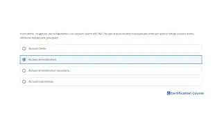 Il tuo cliente, un'agenzia, sta configurando il suo account Search Ads 360. Che tipo di account deve