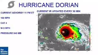 The weather channel Dorian Coverage 12-3