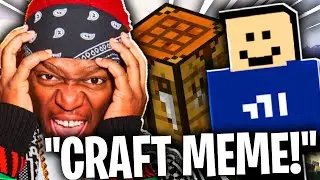 Quackity PERFORMS CRAFTINGTABLE MEME to KSI!