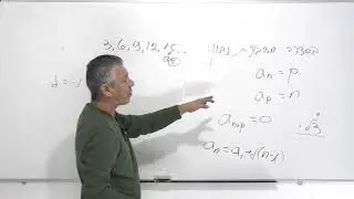 תרגול סדרה חשבונית-איבר שערכו P במיקום n ואיבר שערכו n נמצא במיקום P.