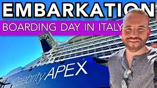 CELEBRITY APEX Embarkation in Rome - Cruising to Israel! (But there&rsquo;s a problem)