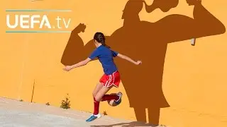 This Girl Has Serious Football Skills: Together #WePlayStrong