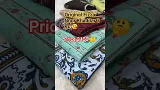 Fizza Noor Khaddar 3 Pc Available 2150 😍 #fizanoor #onlineshopping #womenscollection #unstitched