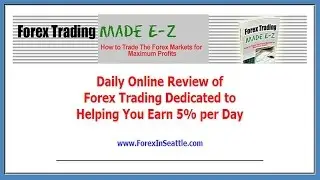 Forex Profit Strategy earns 5% today using four, 6 pip trades