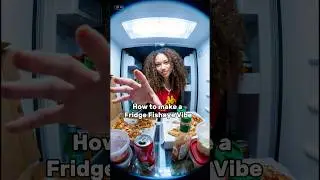 Fridge Fisheye vibe🧊Search ph111 on CapCut, comment &ldquo;fridge&rdquo; to get the prompt #fridge #ai #kpop