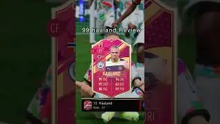 99 Haaland Review Unreal Shooting Must get it #shortvideo #football #futties