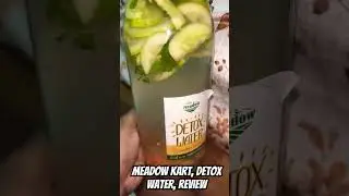 Meadow Kart detox water review #pleasesubscribe #meadowkart #review