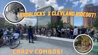 RRDBLOCKS X CLEVELAND RIDEOUT!!! | Traffic Work | *GoPro POV*