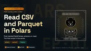 Read CSV and Parquet in Polars — Python Tutorial