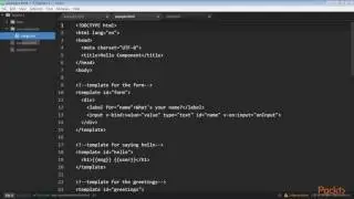 Web development with Vue.js 2 : Components – Understanding and Using | packtpub.com