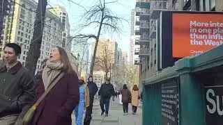NYC Now - Manhattan,  Sounds from New York Street . New Yorkers
