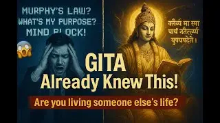 &ldquo;Feeling Lost in Life? These 3 Laws + Gita Will Wake You Up!&rdquo;