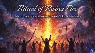 Ritual of Rising Fire | Primal Cinematic Ambient with Female Voice for Motivation