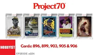 Project70 - Cards: 896, 899, 903, 905 & 906: Clemente, Ruth, Arozarena, Ohtani and a SWEET Parallel