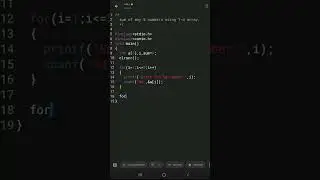 Display sum of 5 numbers using 1D array in c programming  || Array in c || c_45