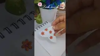 Easy Book mark🎀#diy #art #craft #shorts
