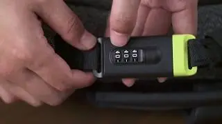 How to reset your Urban backpack lock