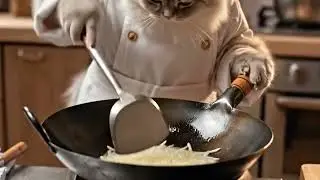 Let#s cook #ai #funny #cat #cartoon #fypシ #animation