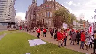 SP .Manifestatie tegen Ongerechtigheid - Rotterdam - 15- 09-2018
