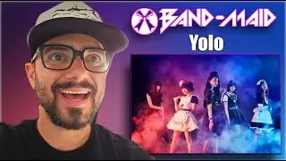 Реакция музыканта на песню *Band-Maid - YOLO* | Rock React