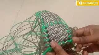 TIFFIN CARRIER BASKET - BOX DESIGN - BASIC KNOT - TUTORIAL