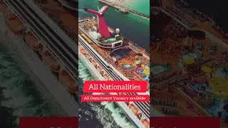 MSC ship job vacancy 2025 | Cruise ship job vacancy 2025 |  #cruise #cruiseshipjobs