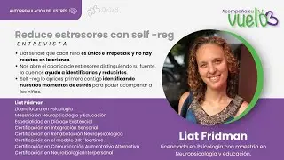 Liat Fridman - Restaura energ&iacute;a y calma con SELF-REG