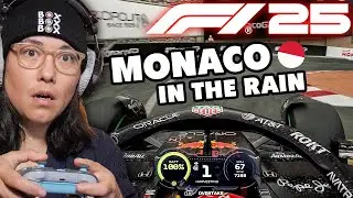 Viewer Asked for Monaco in the RAIN with NO TRACTION CONTROL