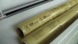 Cast PVC cling film line-2014 Iran