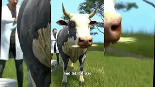 Why Do Farmers Paint Eyes on Cow Butts?
