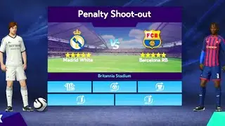 Real Madrid Vs Barcelona Penalty shootout | Football Game #football #latestgame #penalty