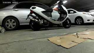 Polini team 4 exhaust sounds malossi sport 70 cc buddy 50 Dellorto 19 mm like and subscribe please
