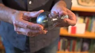 kickstarted clip-on light bulb shade for open lamps