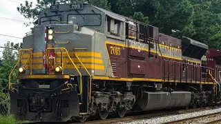 CP 7015 Maroon Heritage leads CSX B646-02 Lawrenceville, GA plus funny train chatter 8/4/22