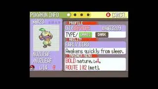 How to get Nuzleaf in Pokemon Ruby