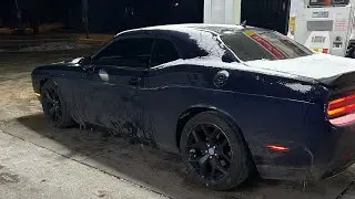 Taking My Illegal Dodge Challenger RT in a Snow Blizzard